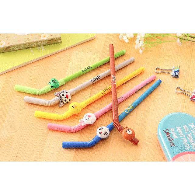 

Pengiriman Cepat Pulpen Gel Sedotan LINE, Kucing Chi, Doraemon 0,38mm BARANG BAGUS