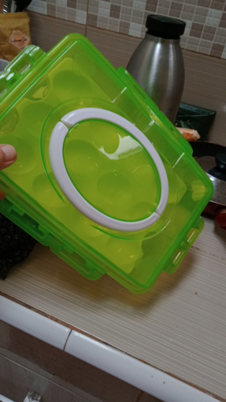 Box Telur Isi 24 Butir Tempat Penyimpan Telur Handle