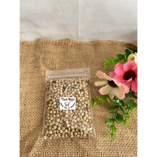 50gr | LADA PUTIH | WHOLE WHITE PEPPER | Rempah asli alami bahan penyedap perasa masakan