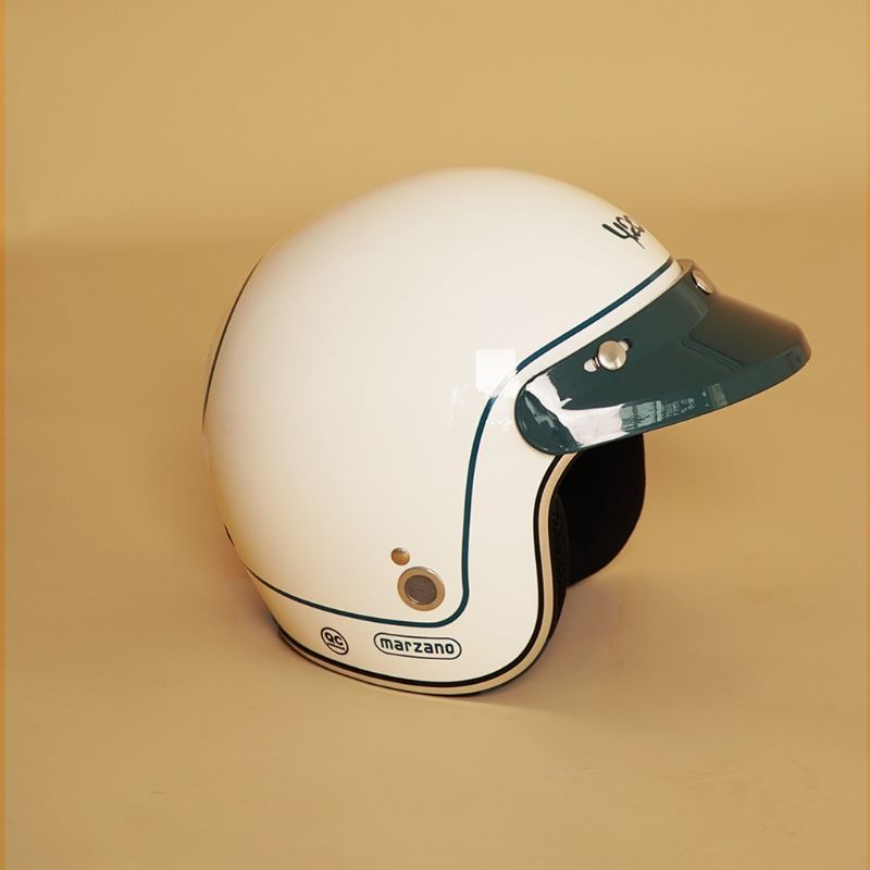 Helmet 4.20 x Marzano Distro - White Army Glossy (New) size XL