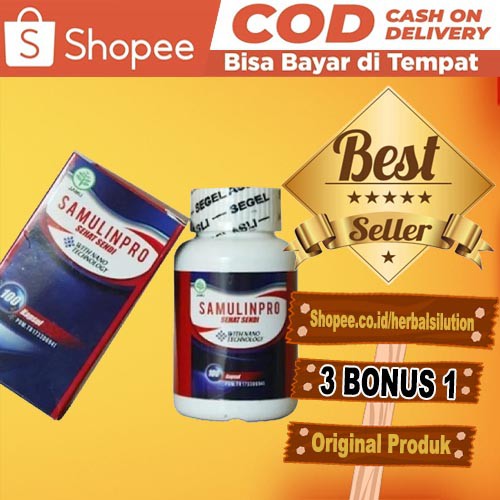 SAMULINPRO ORIGINAL | OBAT HERBAL 100% ASLI | SAMULINPRO ASLI SPESIALIS MASALAH PERSENDIAN