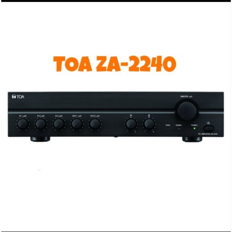 Power ampli toa za2240 amplifier original sound masjid za 2240