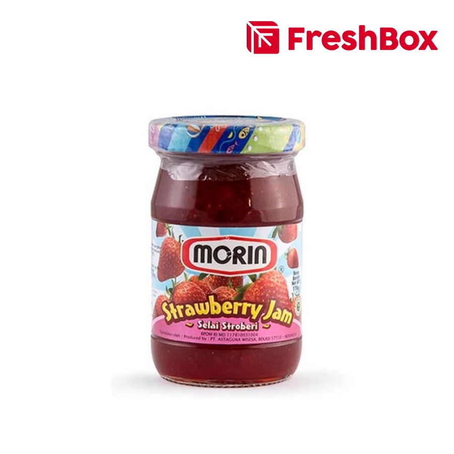 

Morin Strawberry Jam 330gr (btl) FreshBox