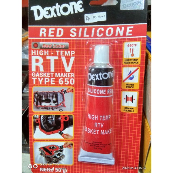 

Lem paking merah Lem dextone