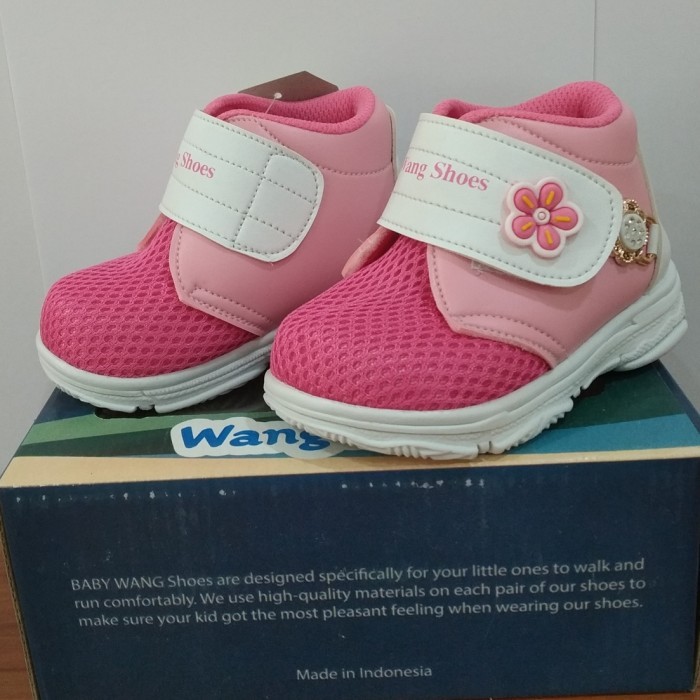 Sepatu Anak Baby Wang - Sepatu Bayi Milly Pink - Sepatu Anak Perempuan