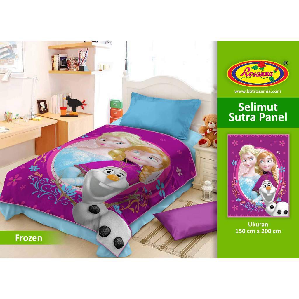 Selimut Rosanna Sutra Panel 150x200 Frozen