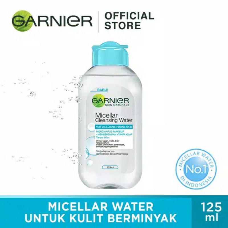 Garnier Micellar Water 125 ml ( Original 100%)