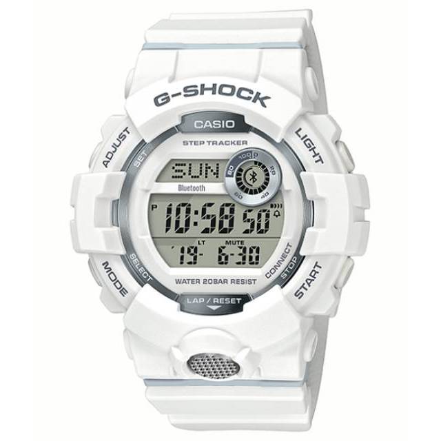 CASIO G-SHOCK G-SQUAD TYPE GBD-800-7DR ORIGINAL / CASIO Gshock BLUETOOTH GBD 800 7 PUTIH