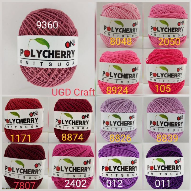 (Part 3) Polycherry Onitsuga / Benang Poliester