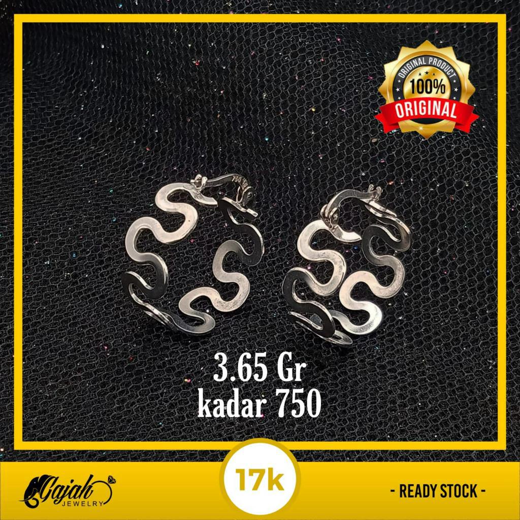 Anting emas 17K - 3.65 Gr Kadar 750 - 5026