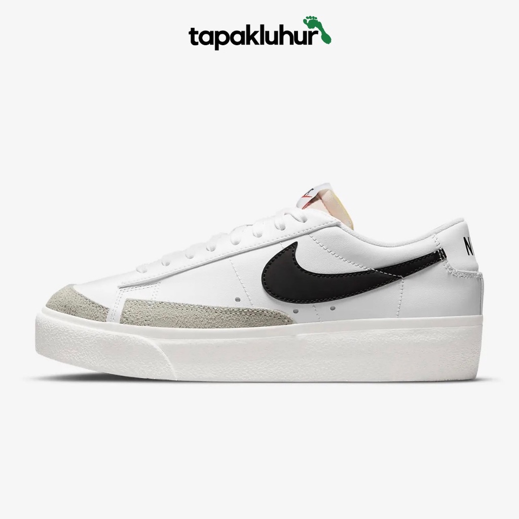 NIKE WOMENS BLAZER LOW 77 PLATFORM WHITE SAIL BLACK ORIGINAL