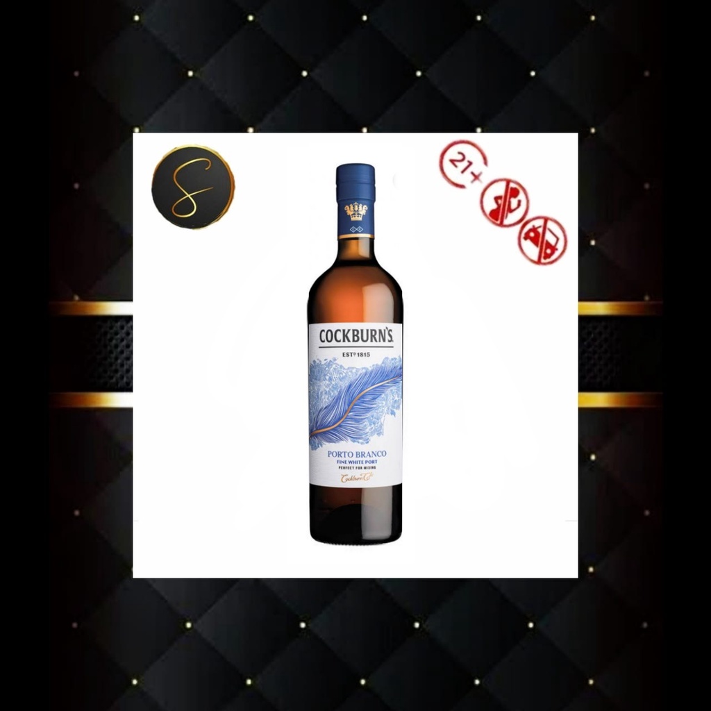 WHITE WINE COCKBURN'S / COCKBURNS PORTO BRANCO FINE WHITE PORT 750ML