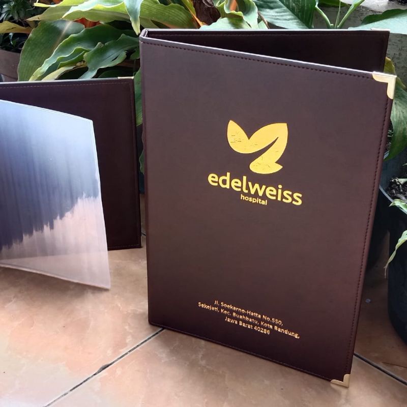 

buku menu ring ukuran a4 tambah siku