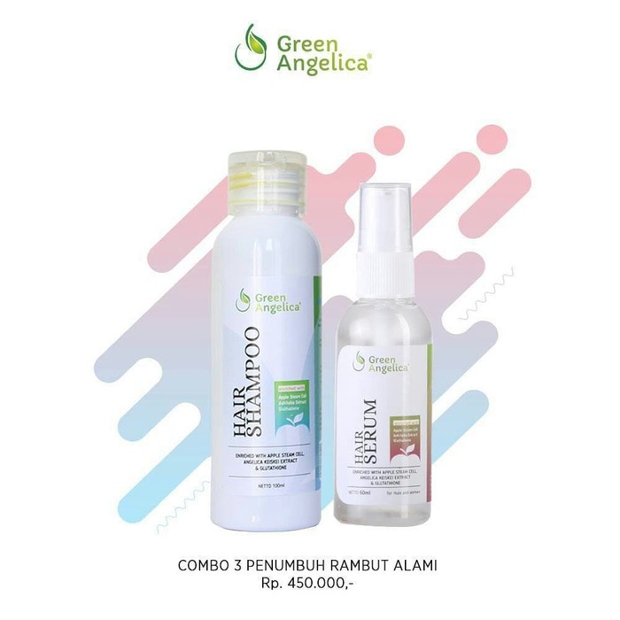 Perawatan Rambut Green Angelica Cegah Kebotakan Hentikan Kerontokan