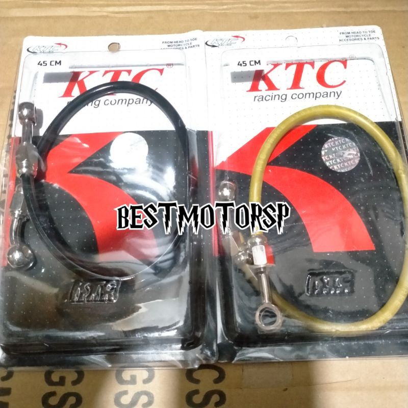 Selang Rem KTC Racing Original Ukuran 45CM Universal