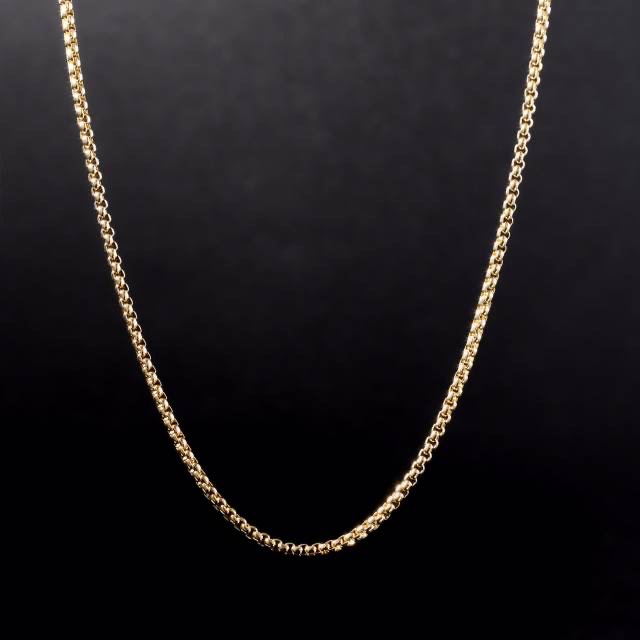 Kalung Rantai Titanium Pria Wanita Cowok Cowo Laki Laki Cewek Anti Karat Garansi Original