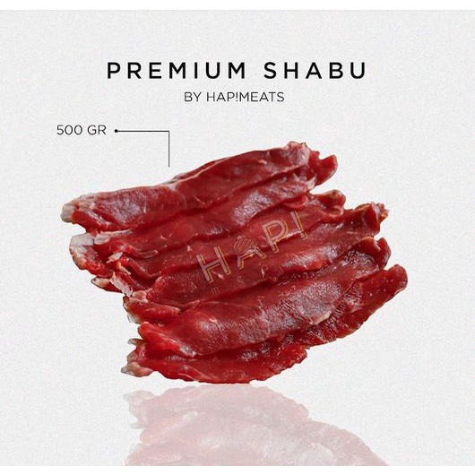 

Hap! Meats PREMIUM SHABU beef slice