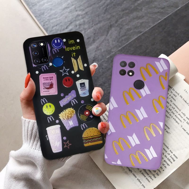 Soft Case OPPO A15 A15s Motif McD BTS