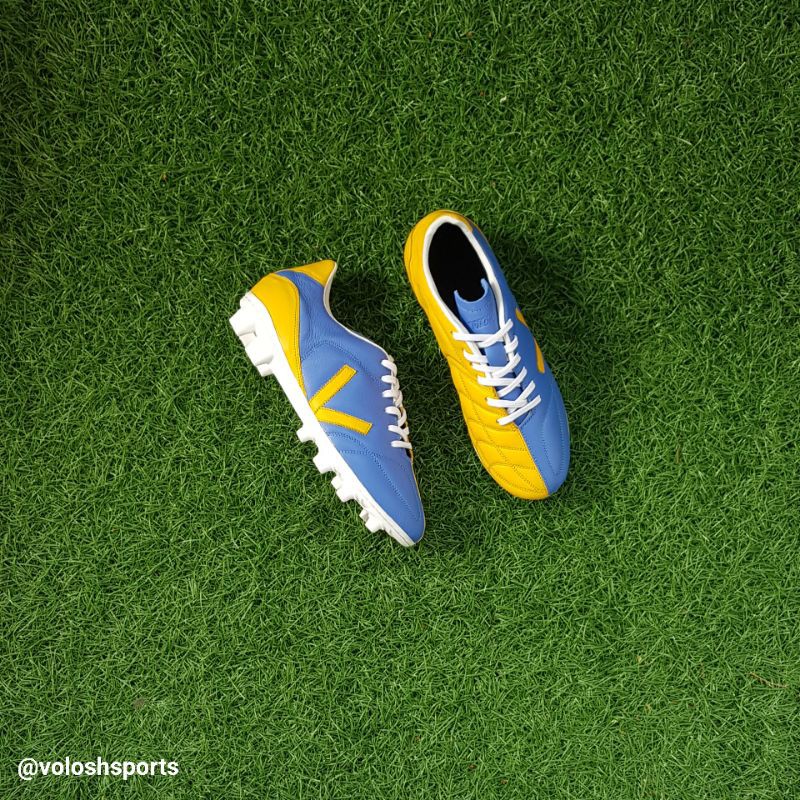 Sepatu Bola Volosh Anexa Biru Kuning