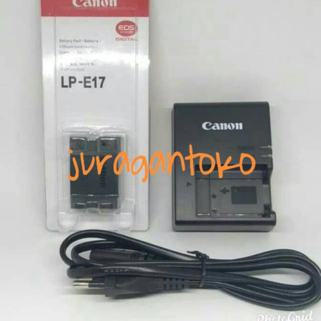 Baterai Dan Charger Camera Canon EOS M3