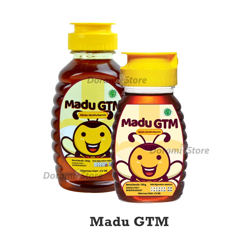 

Madu GTM Madu Murni Multivitamin 150gr / 320gr