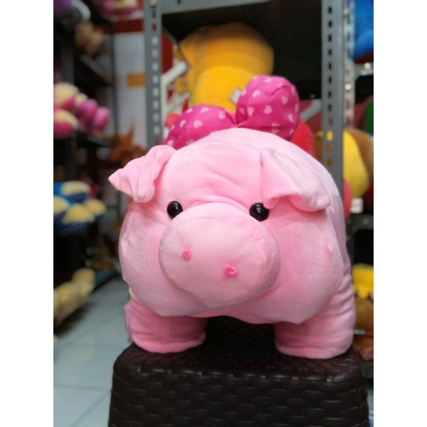 Boneka Babi Ukuran Jumbo Bentuk Hewan Hadiah Kado Gift Lucu Lembut Halus