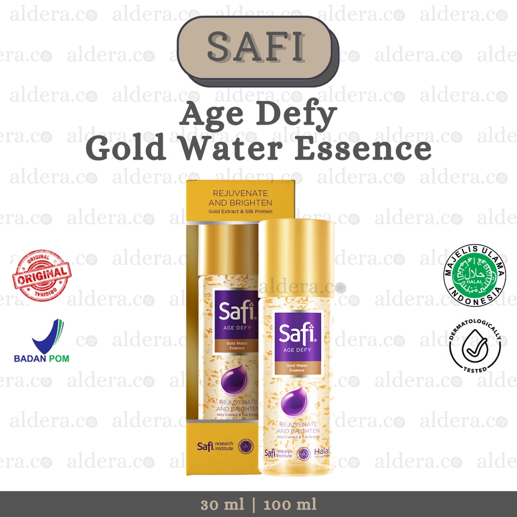 SAFI Age Defy Gold Water Essence — Safi Age Defy Anti Aging Gold Water Essence