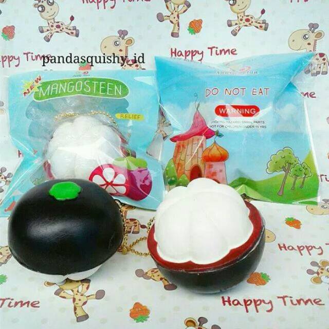 Terbaru Squisy Mainan Murah Squishy Skuisi Manggis Sequisi Lisensi Koleksi Kado Anak Ala Youtuber