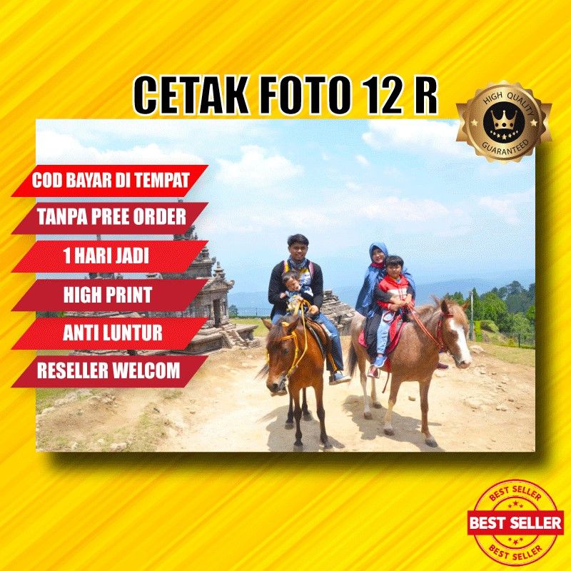 CETAK FOTO 12R MURAH SEHARI JADI