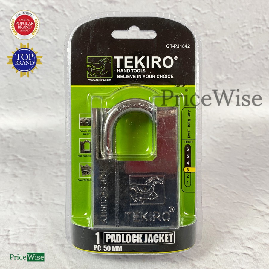 Gembok Jaket Mm Tekiro Padlock Jacket Mm Shopee Indonesia