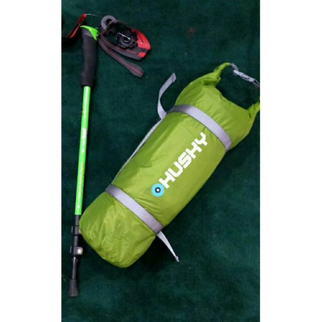 PAKET TENDA ULTRALIGHT HUSKY SAWAJ TREK FREE TREKPOLE - ULTRALIGHT TENT