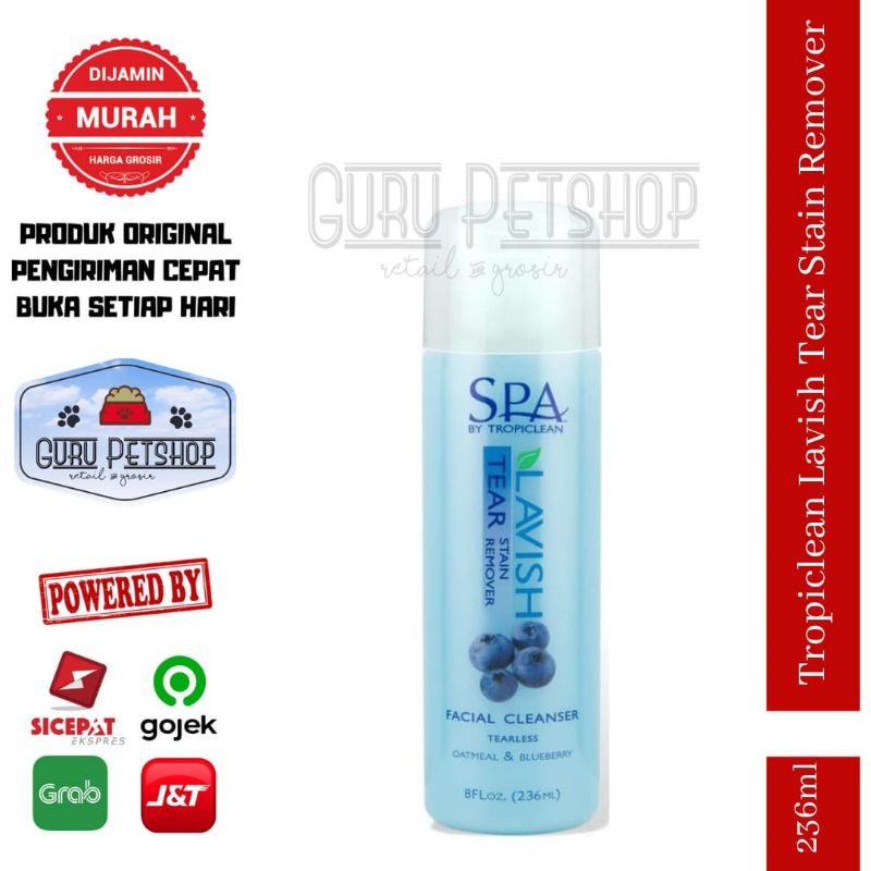 SPA Lavish Tear Stain Remover 236ml (Lifts Tearless Stains)