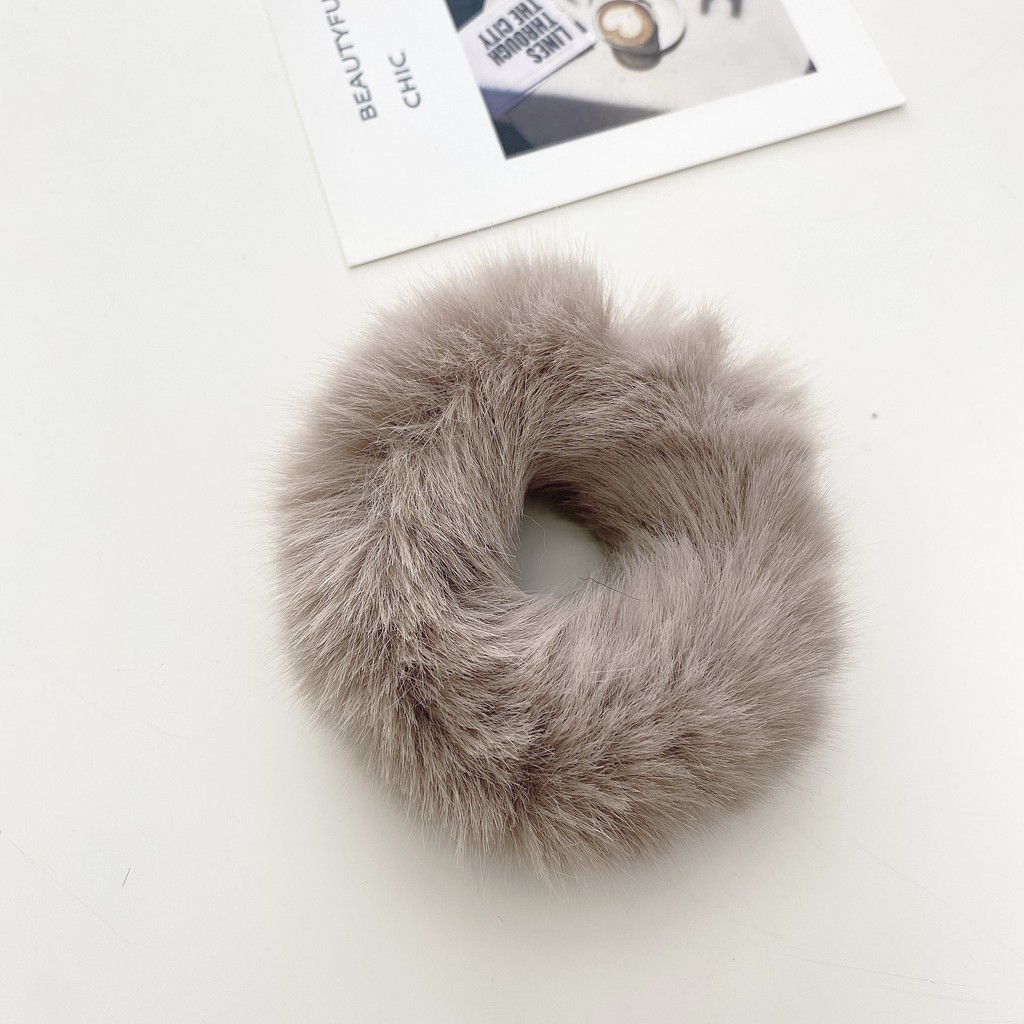 MURMURE.ID | IKAT RAMBUT BULU JUMBO LEMBUT KARET CEPOL WANITA RASFUR ALA KOREA HA065-JUMBO MILO