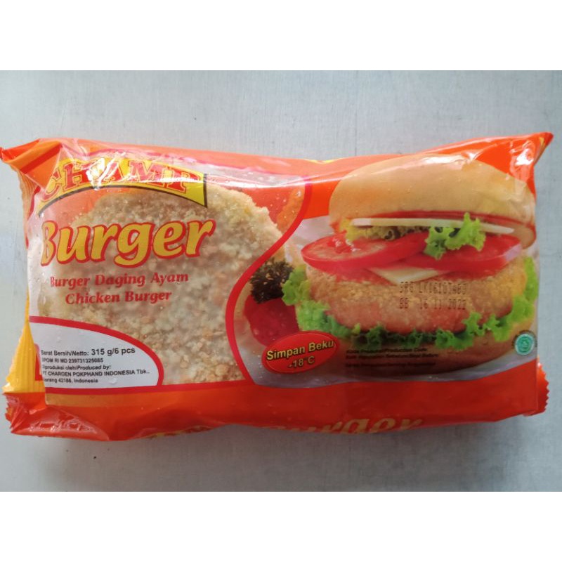 

Burger Daging Ayam isi 6 Pcs