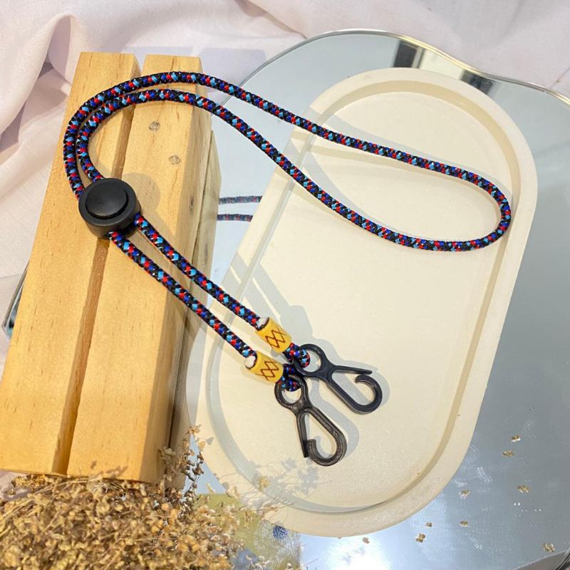 STRAP MASK PRUSIK PREMIUM / KALUNG MASKER TALI PRUSIK