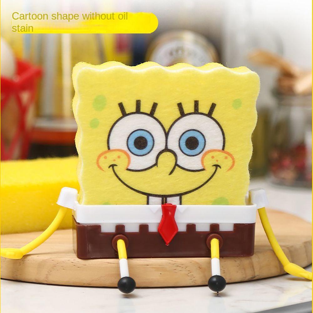 Solighter Sponge Holder Spongebob Penyimpanan Dapur Rumah Tangga