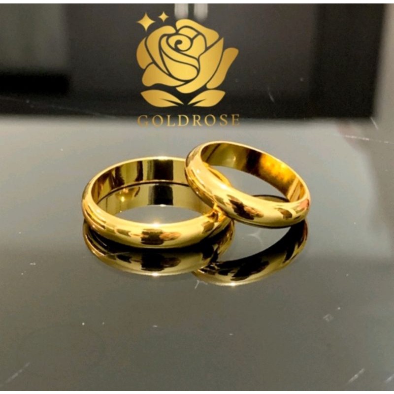 CINCIN TITANIUM COUPLE GOLD