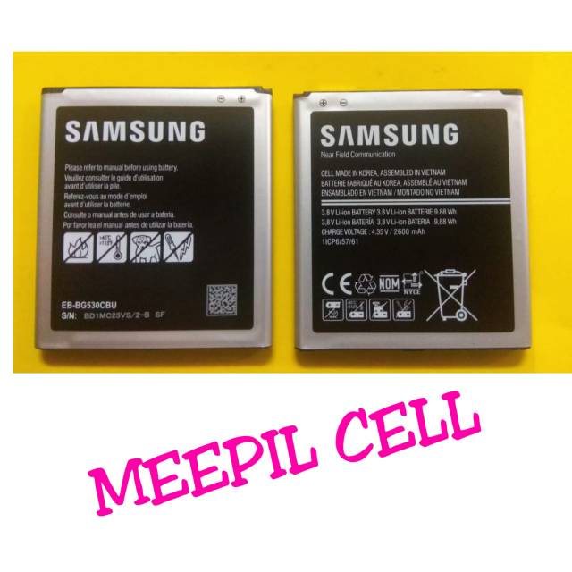 BATTERY/BATERAI SAMSUNG G530/J500/J3 2016/GALAXY PRIME PLUS ORIGINAL