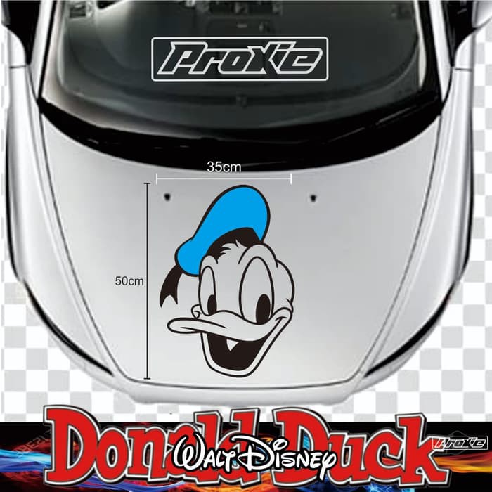 Murah Cutting Sticker Mobil Stiker Donal Bebek Murah Banget Keren Shopee Indonesia