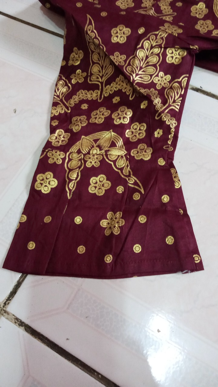 Maura Couple - Batik Couple Sania Ruffle Garansi Termurah Shopee Ori Meronajaya