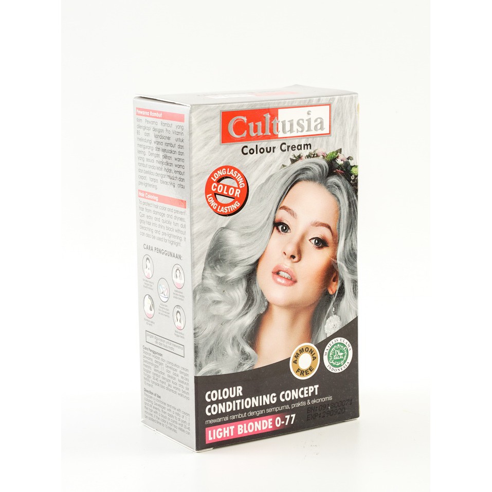 Cultusia Hair Color Light Blonde 0 77 30 ML