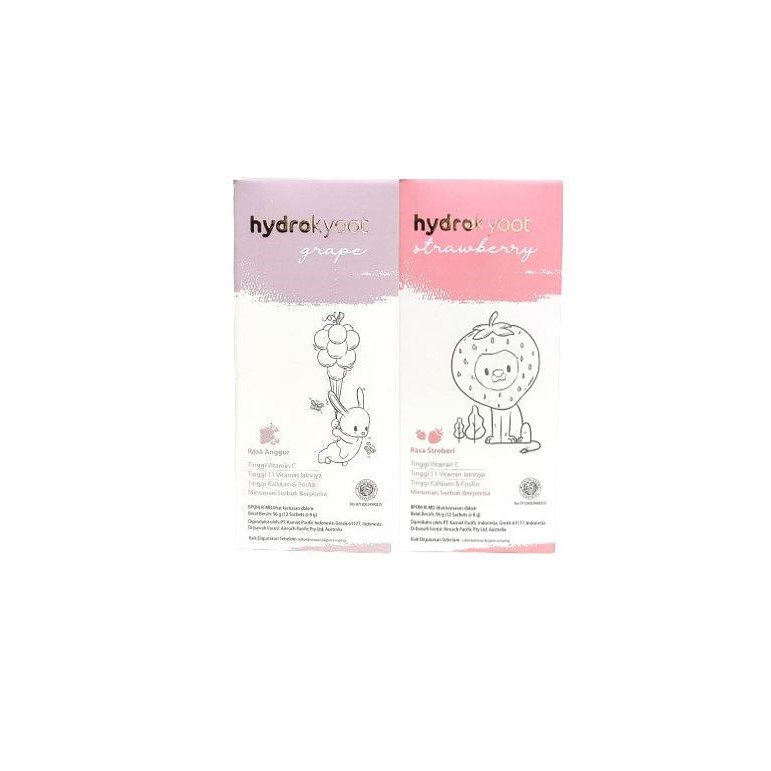 2 Box Hydrokyoot® - GRAPE + STRAWBERRY