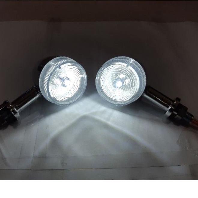 ✞IMPORT✞ Lampu Sen Scoopy Ori Belakang atau lampu riting body crome Honda Scoopy lama karbu berkuali