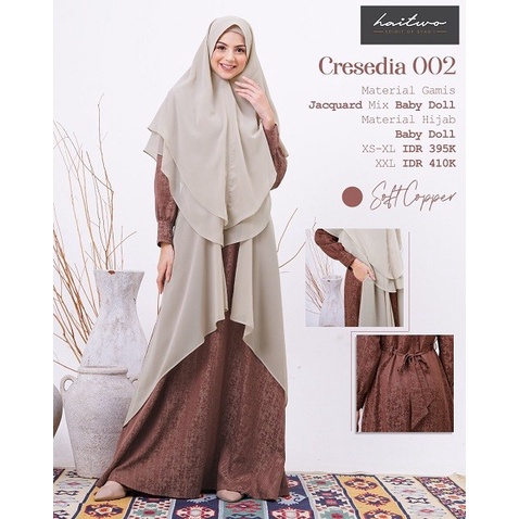 Haitwo Ori Cresedia 002 Gamis Muslimah