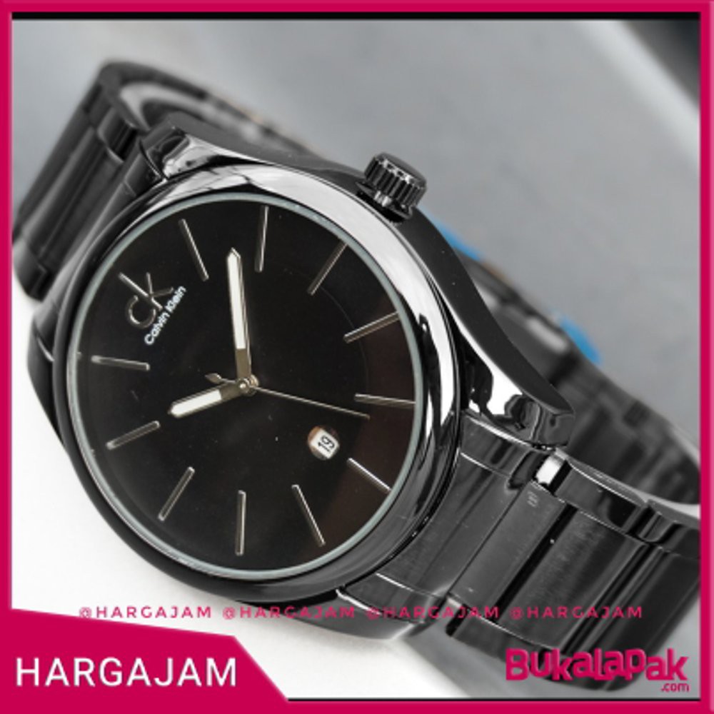 Jam Tangan Pria Elegan 2021 Rantai - 2 Pilihan Warna (Hargajam Cowok Keren Murah)