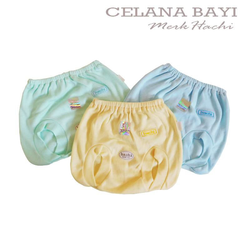 Celana PoP Hachi warna usia 0-9bulan size 12 , 16