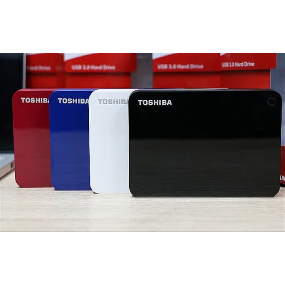 Aksesoris Komputer Harddisk External 1 Terabyte Hardisk Eksternal Toshiba Canvio ADVANCE 1TB HDD
