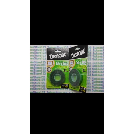 

Dextone Super Double Tape Indoor Transparan Bening Perekat 2 Sisi 12mm x 2Meter 2M 12mmx2meter