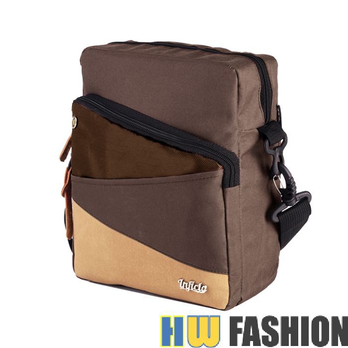 Inficlo - INF 845 Tas Selempang Pria Coklat murah original cibaduyut keren