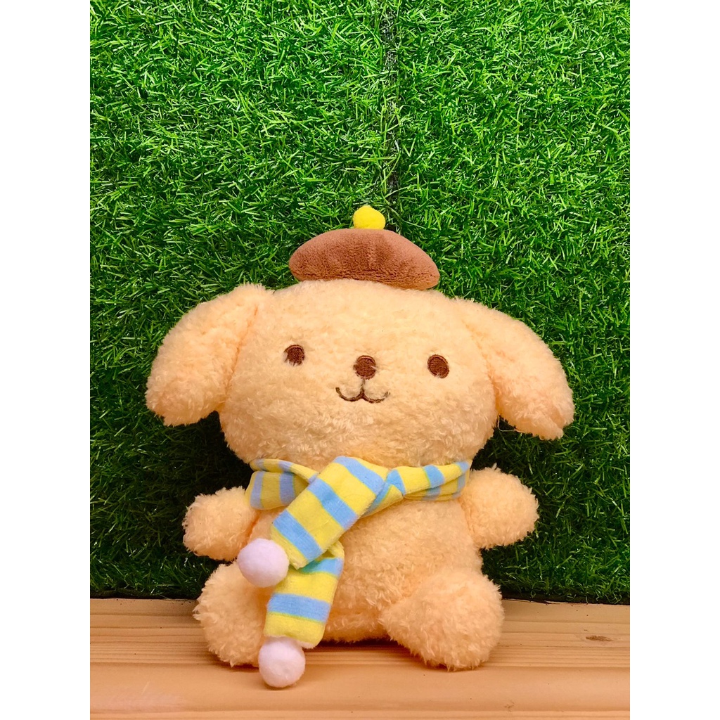 MAINAN BONEKA HELLO KITTY PURIN CINNAMOROLL MELODY SCARF